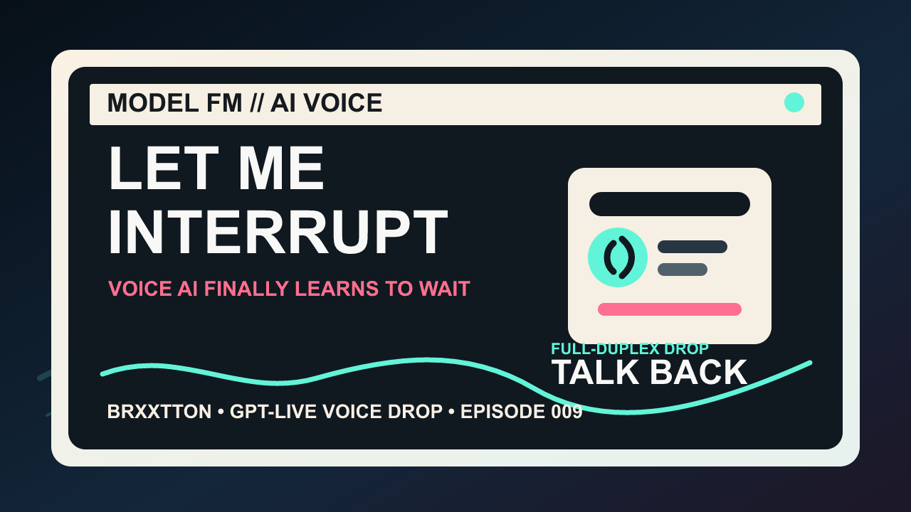Model FM thumbnail for Let Me Interrupt